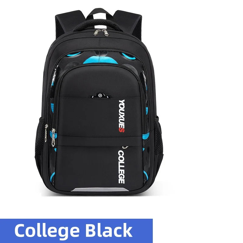 Kids Waterproof School Backpack Boys Teen Book Bag Primary