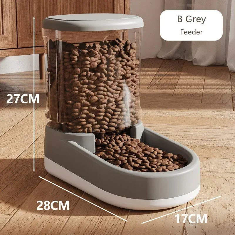 Automatic Pet Feeder and Water Dispenser Large Capacity