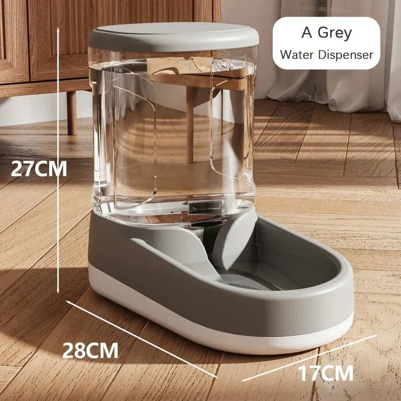 Automatic Pet Feeder and Water Dispenser Large Capacity