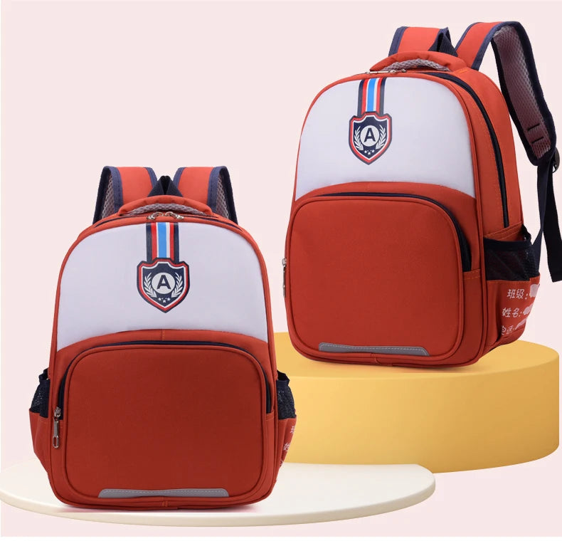 Kids School Backpack Waterproof Lightweight Oxford Bag