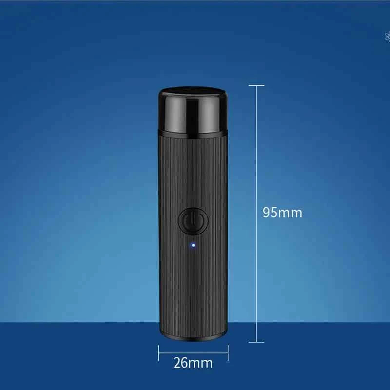 Mini Electric Shaver Men Portable Car Travel Rechargeable Shaver Professional Hair Removal Face Body Care Razor