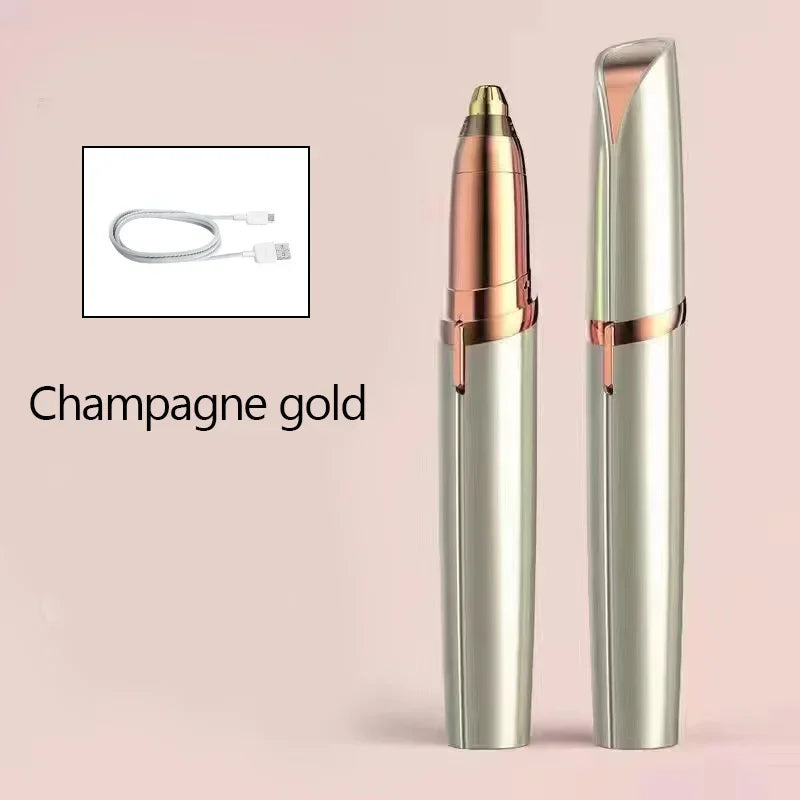 Electric Eyebrow Trimmer Eye Brow Shaper Pencil Face Hair Remover For Women Makeup Painless Automatic Eyebrow Shavers Depilator