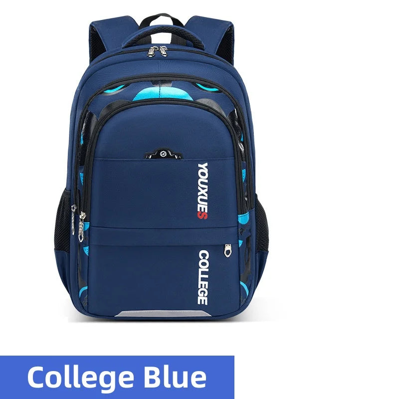 Kids Waterproof School Backpack Boys Teen Book Bag Primary