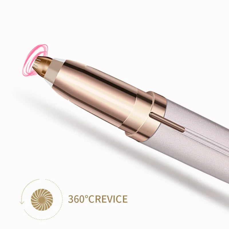 Electric Eyebrow Trimmer Eye Brow Shaper Pencil Face Hair Remover For Women Makeup Painless Automatic Eyebrow Shavers Depilator