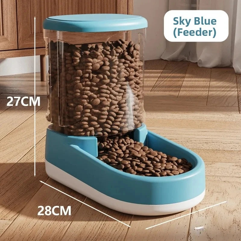 Automatic Pet Feeder and Water Dispenser Large Capacity