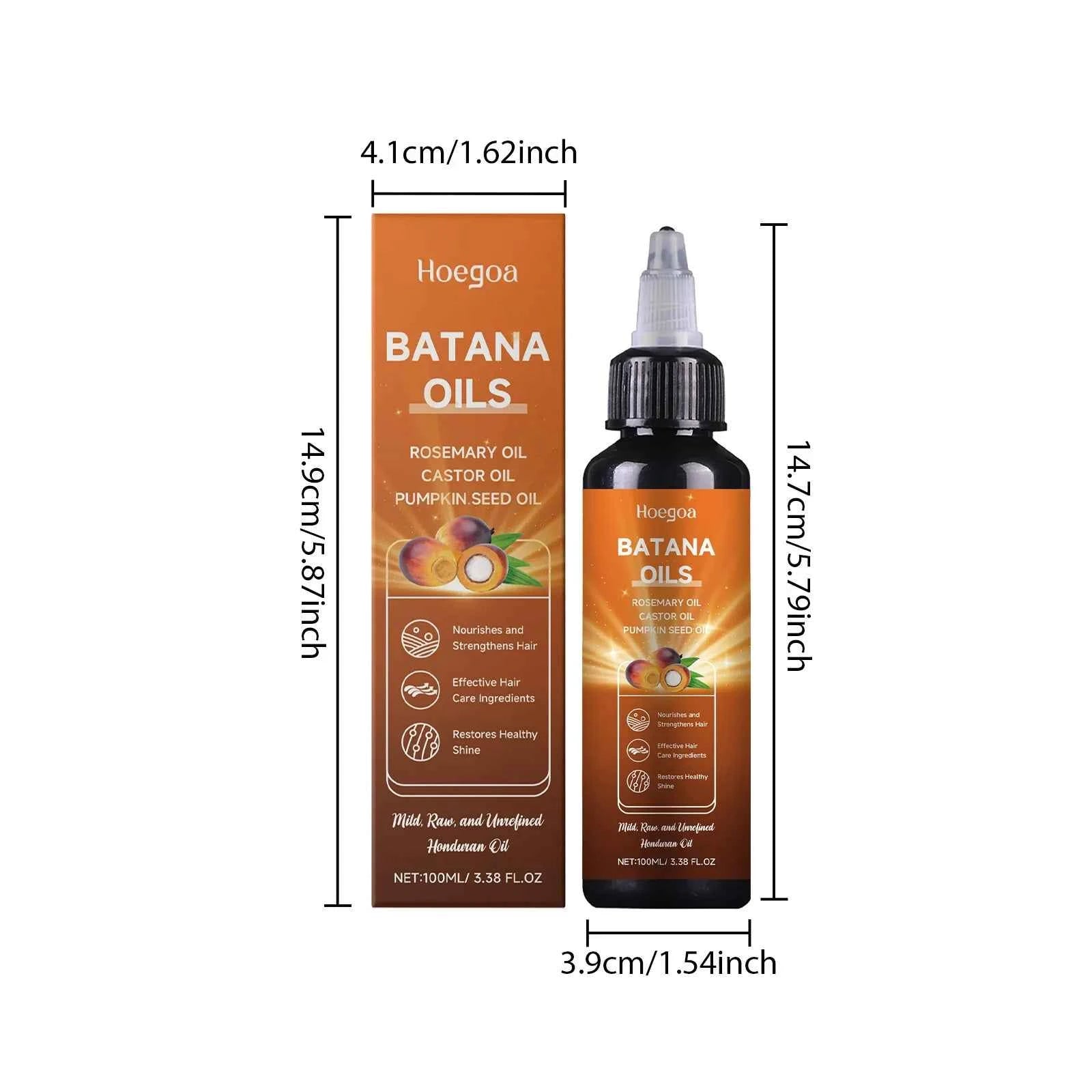 Batana Hair Oil Rosemary Hair Growth Nourishes Hair Follicle Strengthens Roots Anti Loss Repair Dry Hair Regrowth Scalp Care Oil