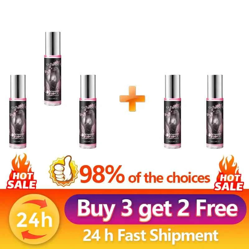 Pheromone Infused Perfume for Women, Natural Formula to Amplify Your Allure, Long Lasting Primal Attraction Scent for Dates