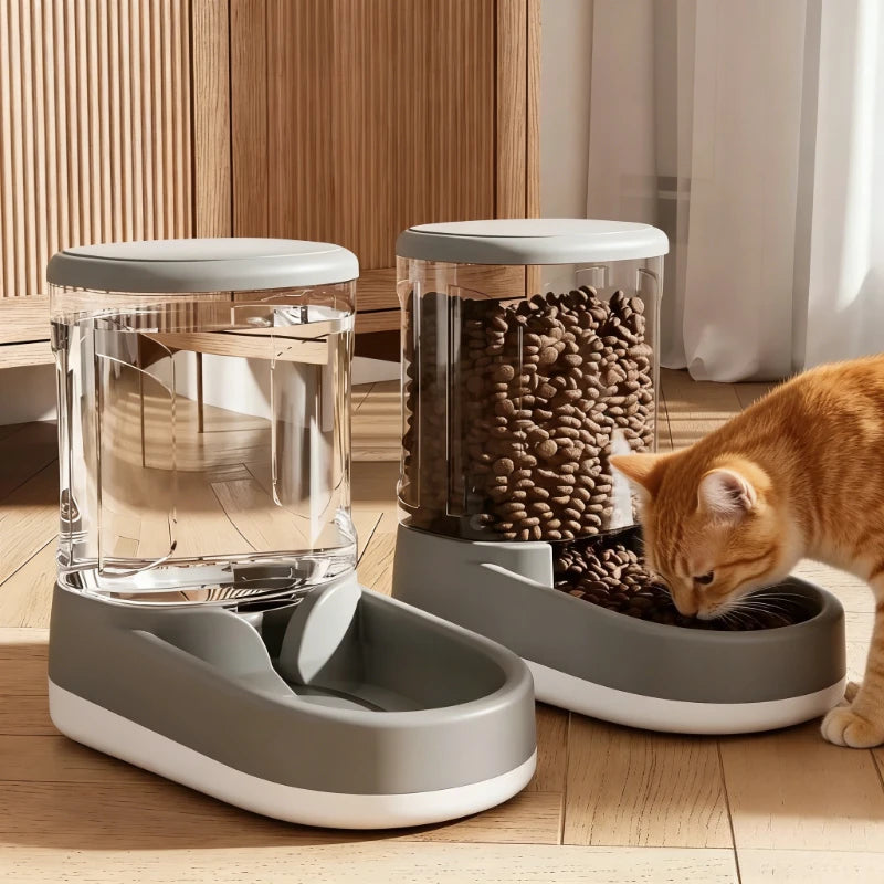 Automatic Pet Feeder and Water Dispenser Large Capacity