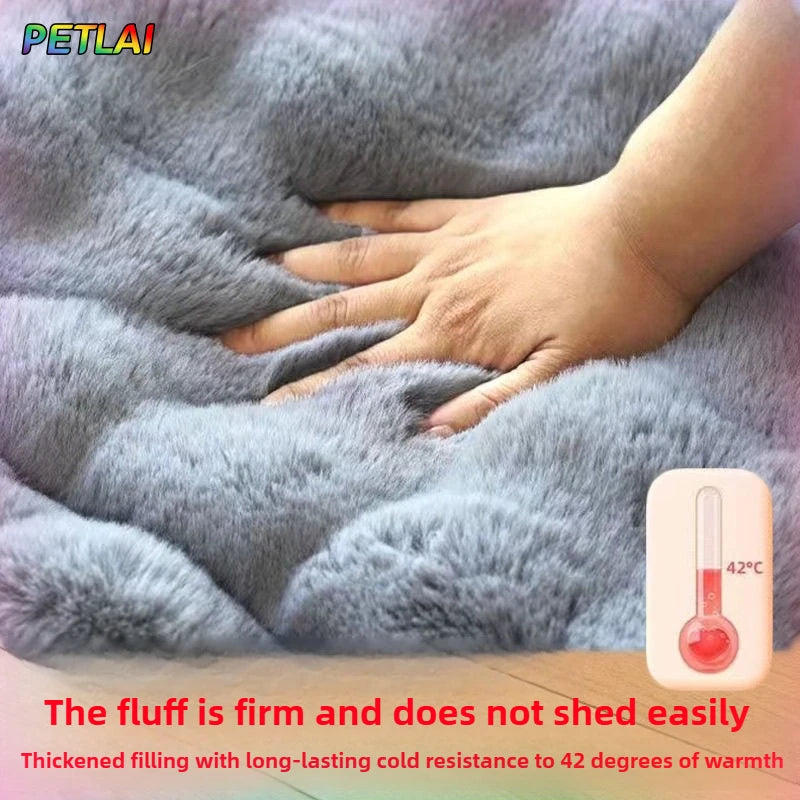 Large Dog Bed Mat Double-Sided Warm Sleeping Pad