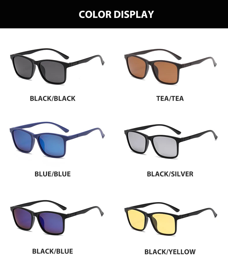 Sunglasses For Men And Women For Fishing Cycling Sun Protection New Metal Fashionable Sunglasses 3501