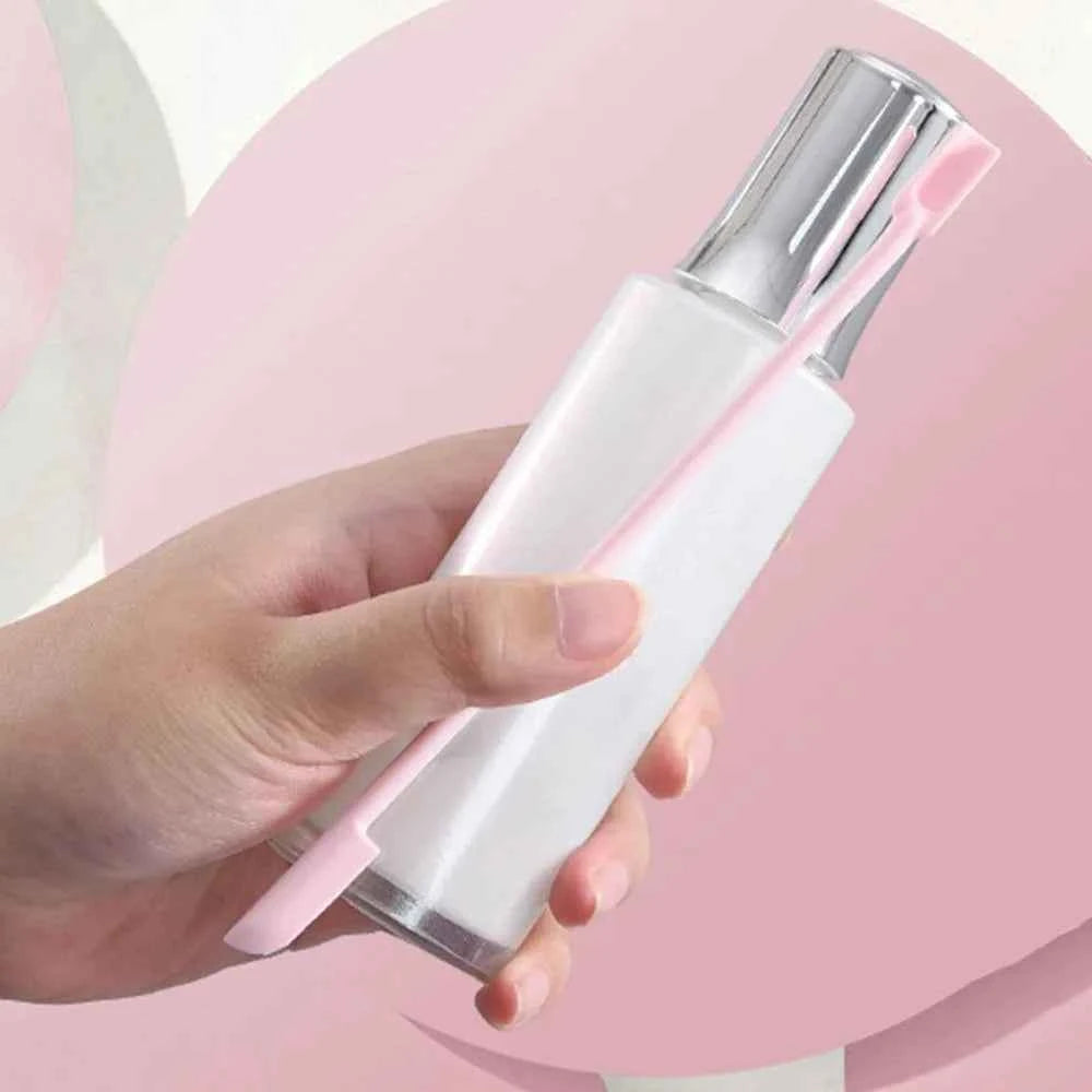 Face Mask Brush Cosmetic Last Drop Scoop Beauty Tools Silicone Spatula Deep Bottle Scraper Cosmetics Spoon Makeup Brushes