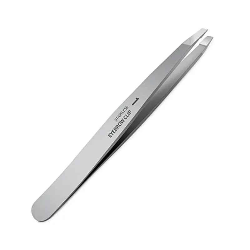 Hair Removal Makeup Tools Eyebrow Tweezer Stainless Steel Oblique Eye Brow Clips Eyelashes Extension Double Eyelid Tools Beauty
