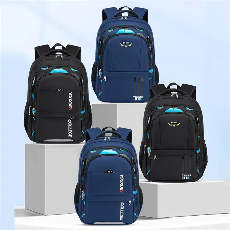 Kids Waterproof School Backpack Lightweight Boys Bag
