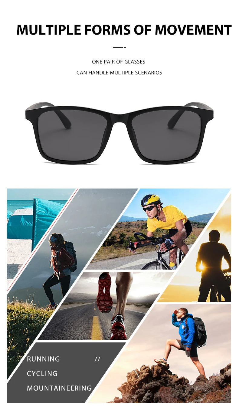 Sunglasses For Men And Women For Fishing Cycling Sun Protection New Metal Fashionable Sunglasses 3501