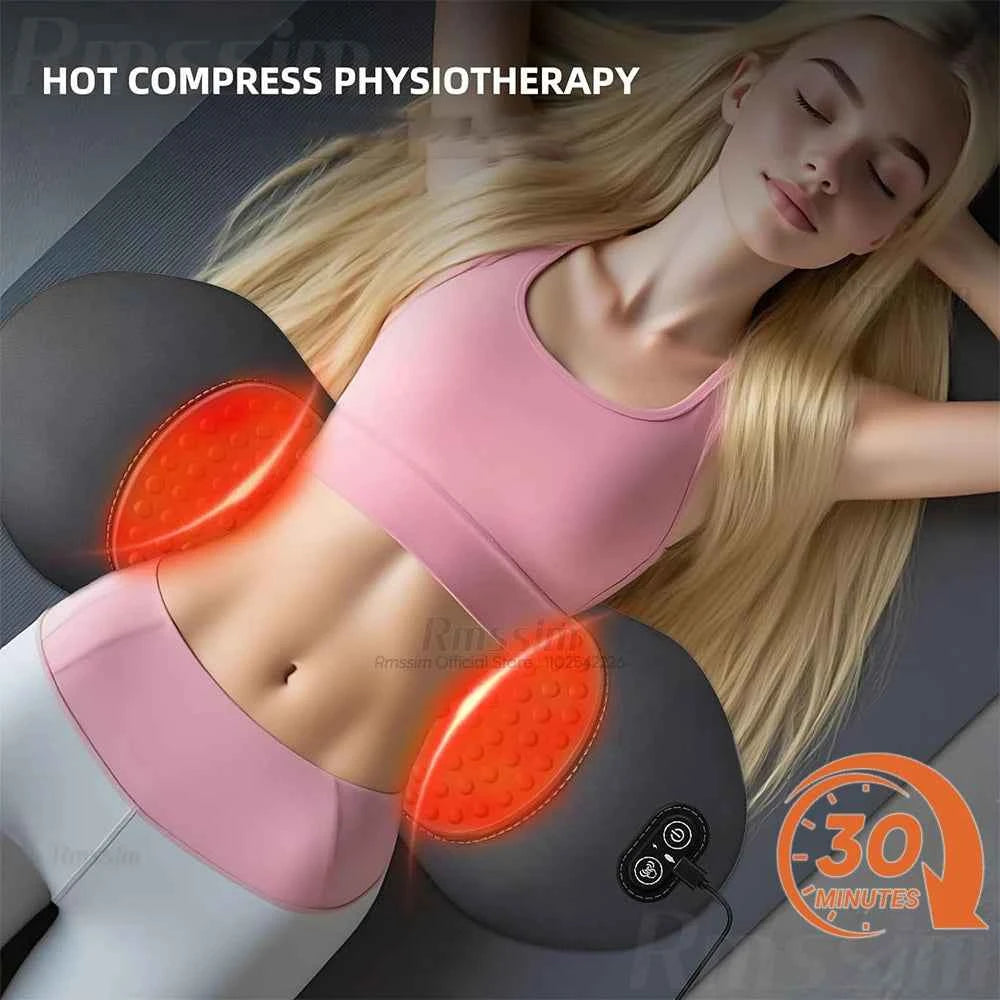 Multi-functional 3-in-1 Back Massager with Relief Bed Sleeping Shiatsu Deep Tissue Portable Shoulder Lower Back Pain Relief