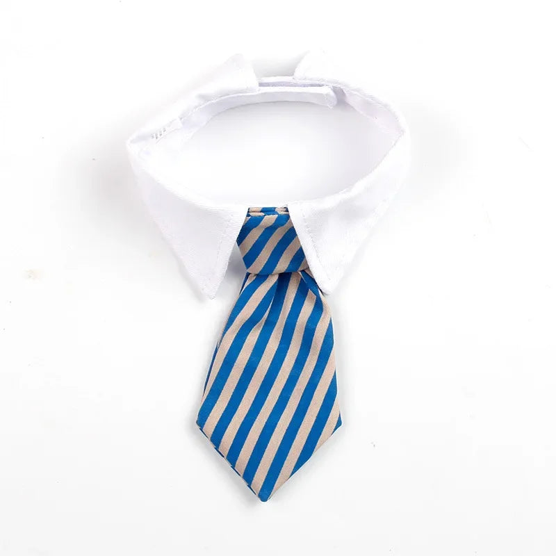Dog Tuxedo Bow Tie Collar Formal Wedding Pet Accessory
