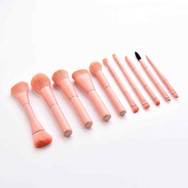 10 Piece Soft Makeup Brush Set | Professional Cosmetic Brush Kit