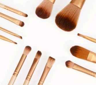 12 Makeup Brush Set With Box | Makeup Brush Set With Storage Case