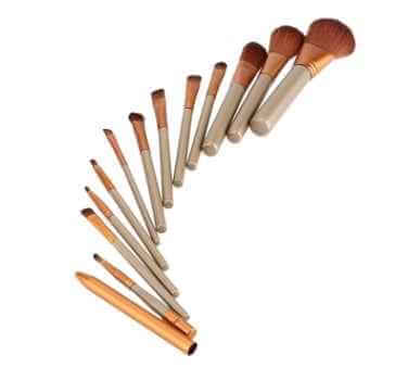 12 Makeup Brush Set With Box | Makeup Brush Set With Storage Case