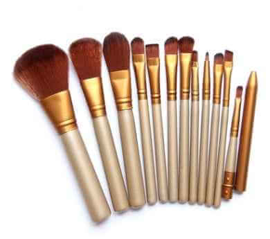 12 Makeup Brush Set With Box | Makeup Brush Set With Storage Case