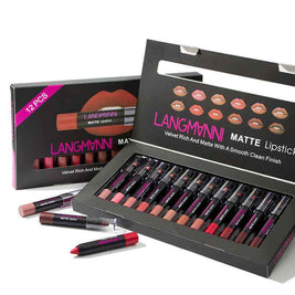 12 Piece Matte Lipstick Set | 12 Lipstick Set With Different Colors