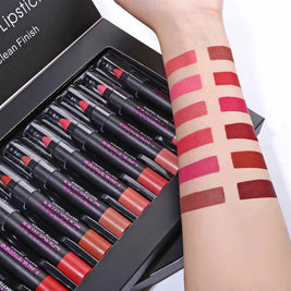 12 Piece Matte Lipstick Set | 12 Lipstick Set With Different Colors
