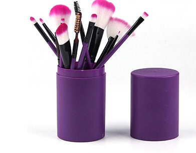 12 Piece Professional Makeup Brush Set | Soft Makeup Brush Set