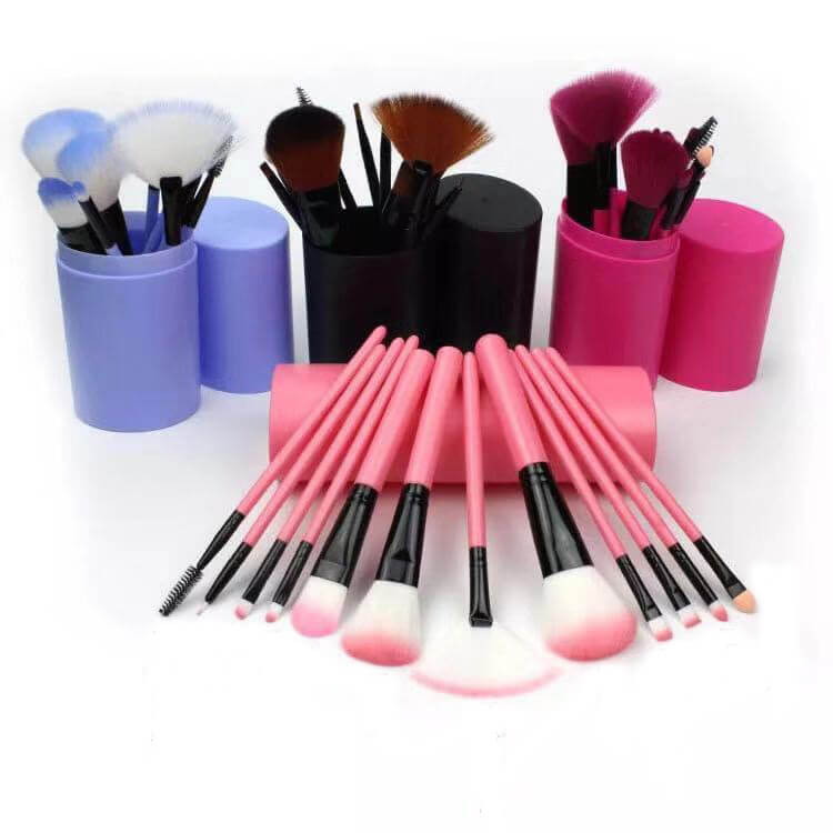 12 Piece Professional Makeup Brush Set | Soft Makeup Brush Set