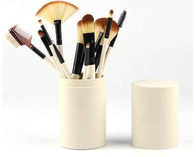 12 Piece Professional Makeup Brush Set | Soft Makeup Brush Set