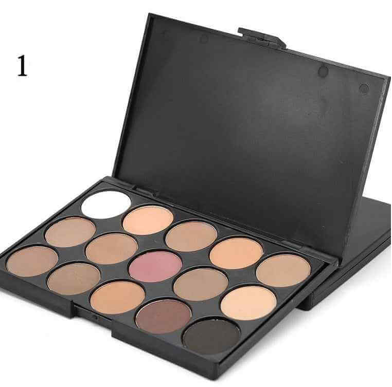 15 Color Earth Tone Eyeshadow Palette | E15 Eyeshadow Palette