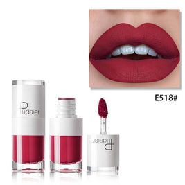 16 Color White Bottle Matte Lipstick | Long Lasting Matte Lip Gloss