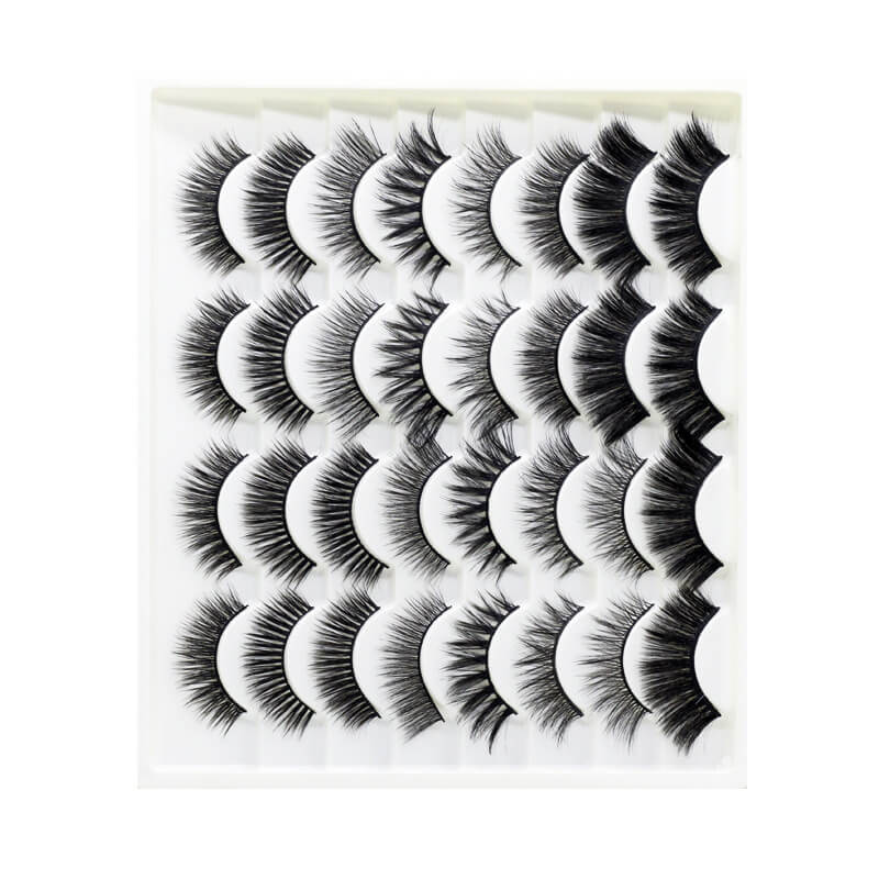 16 Pairs Mixed False Eyelashes | Natural Looking False Eyelashes