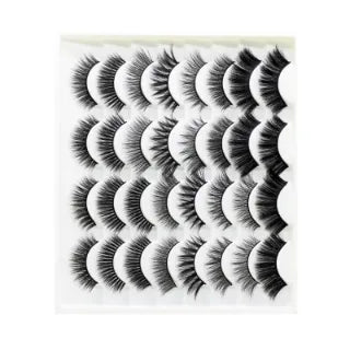16 Pairs Mixed False Eyelashes | Natural Looking False Eyelashes