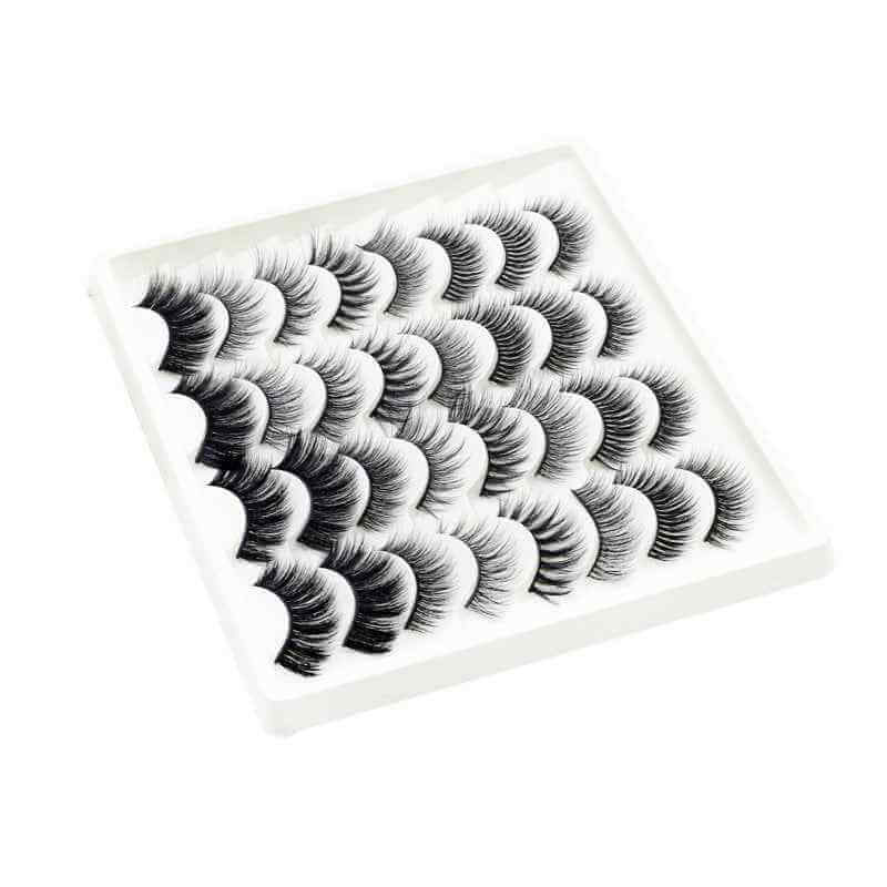 16 Pairs Mixed False Eyelashes | Natural Looking False Eyelashes