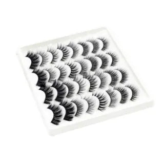 16 Pairs Mixed False Eyelashes | Natural Looking False Eyelashes