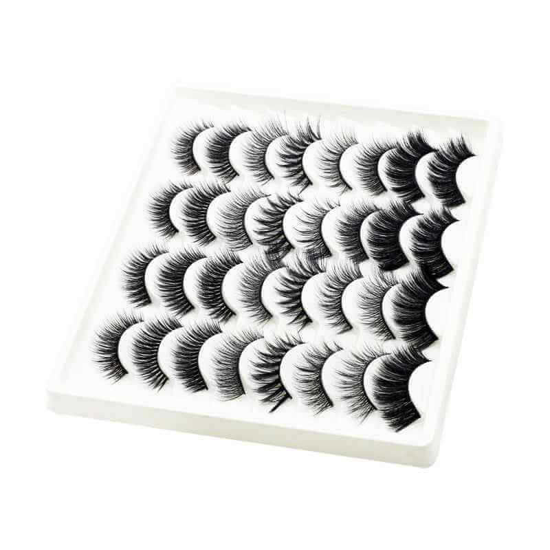 16 Pairs Mixed False Eyelashes | Natural Looking False Eyelashes