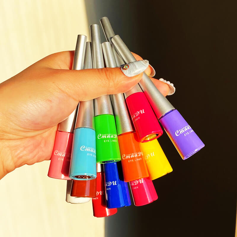 17 Color Liquid Eyeliner Set |  Highly Pigmented Colored Eyeliner