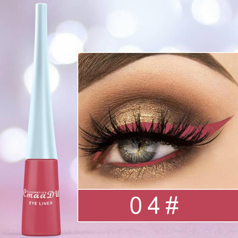 17 Color Liquid Eyeliner Set |  Highly Pigmented Colored Eyeliner