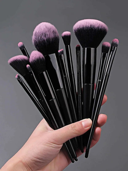 17 Piece Makeup Brush Set | Face Makeup Brush Set With Storage Bucket