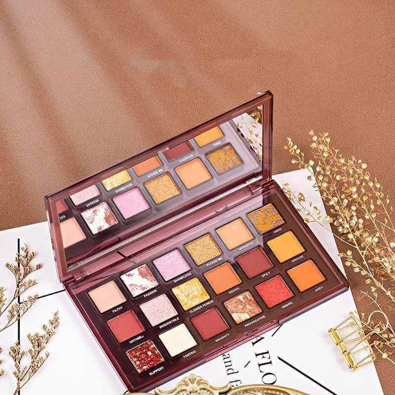 18 Color Eyeshadow Palette | Colorful Eyeshadow Palette