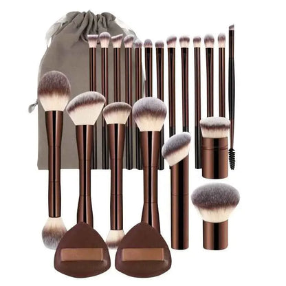 20 Piece Professional Makeup Brush Set | Full Face Makeup Brushes
