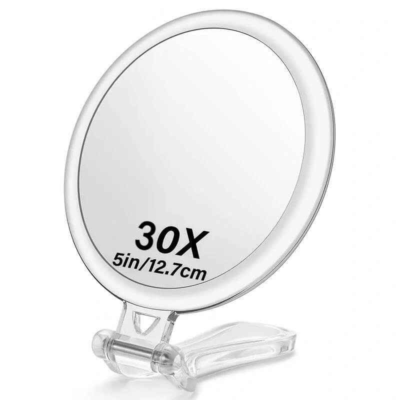 20X Magnifying Handheld Makeup Mirror | Folding Makeup Mirror