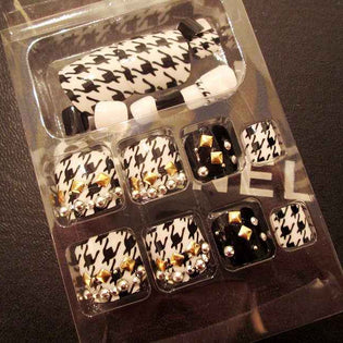 Pro Artificial Acrylic Toe Nails 24pcs Patch