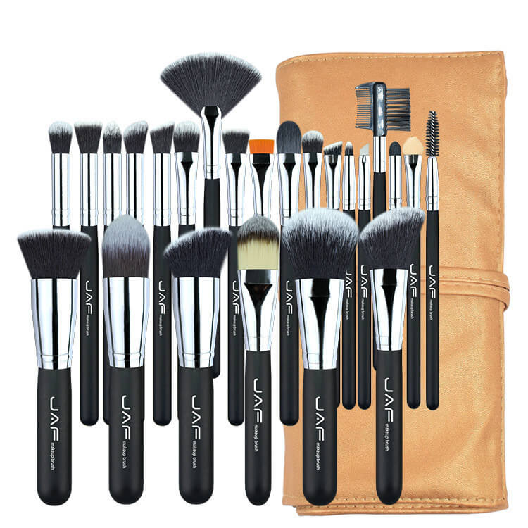 24 Piece Professional Makeup Brush Set | Makeup Brushes With Pouch