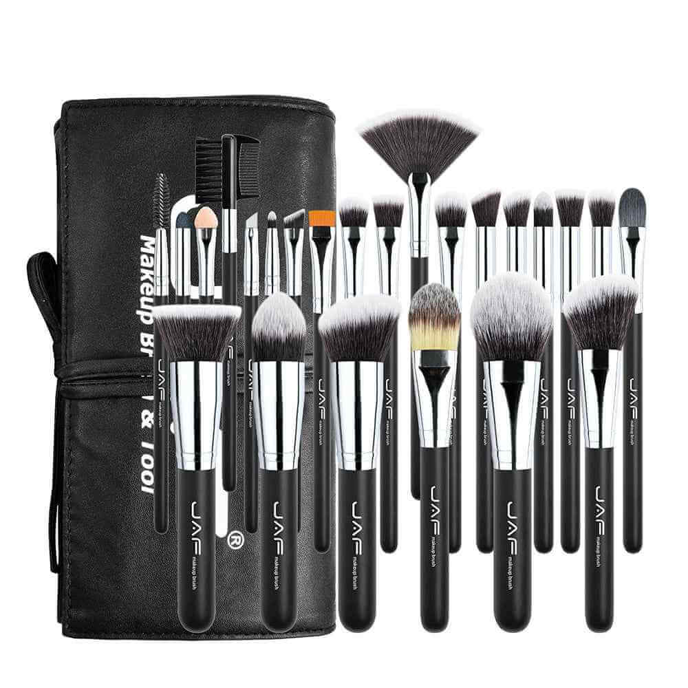 24 Piece Professional Makeup Brush Set | Makeup Brushes With Pouch