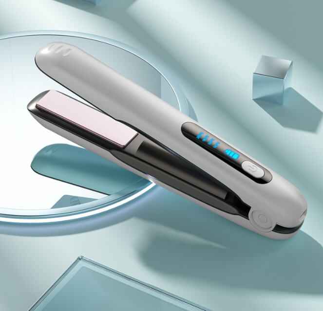 2 In 1 Hair Straightener And Curler | 5000mAh Cordless Straightener