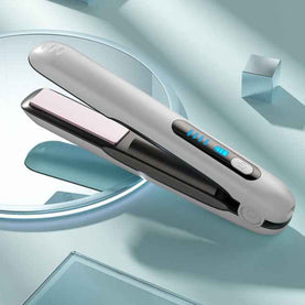 2 In 1 Hair Straightener And Curler | 5000mAh Cordless Straightener