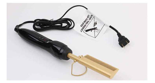 2 In 1 Hair Straightener And curler | Wet to Dry Hair Curling Tool