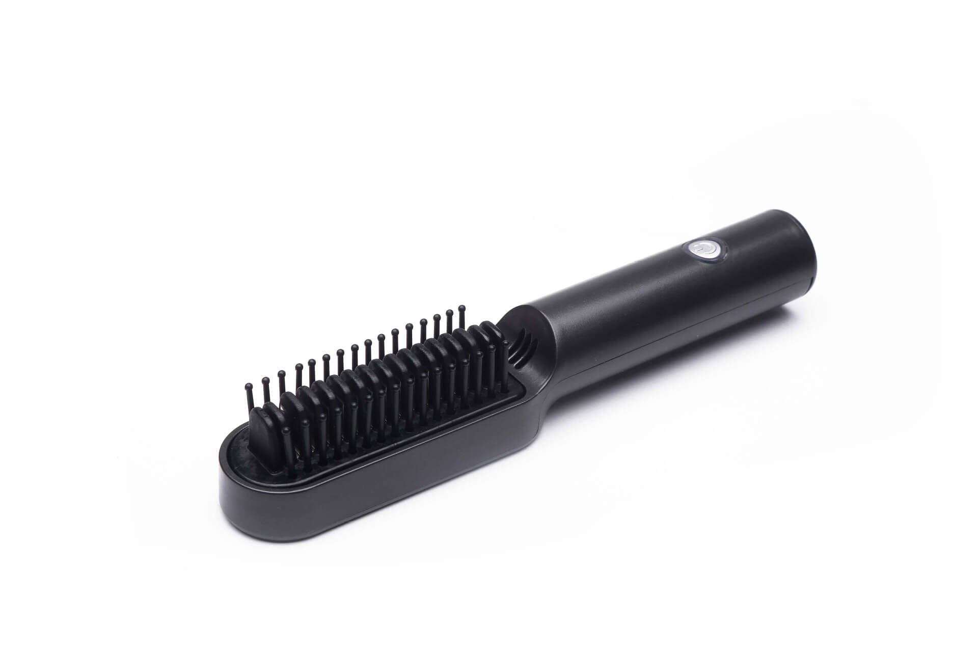 2 In 1 Hair Straightener Dryer Brush | Rechargeable Hair Straightener