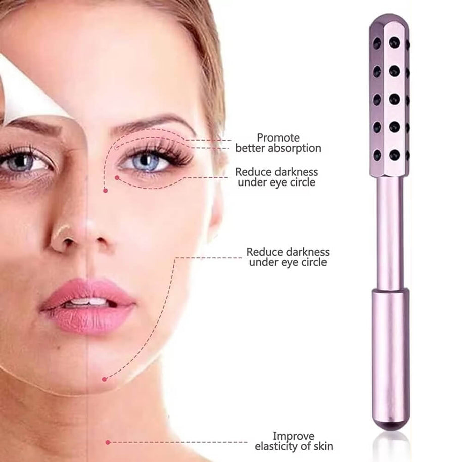 30 Beauty Stick Anti-Wrinkle Facial Roller | Germanium Stone Beauty Tool